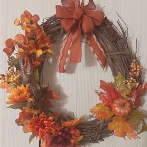 Fall 18 inch wreath